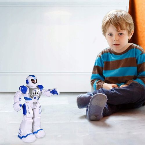 DUŻY ROBOT ZDALNIE STEROWNY ŚWIECI CHODZI PILOT AKUMULATOR SENSOREM GESTÓW na Arena.pl