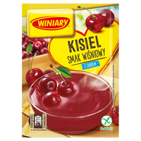 Winiary Kisiel z cukrem smak wiśniowy 77 g