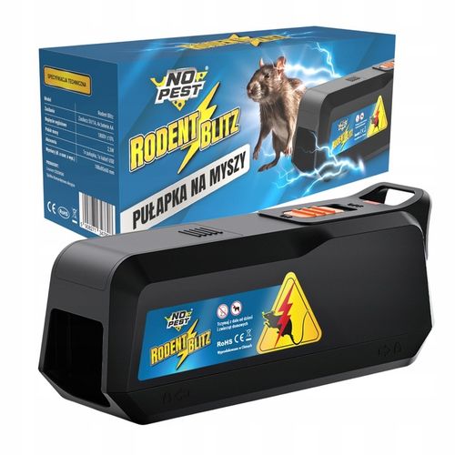 ELEKTRYCZNA PUŁAPKA NA MYSZY SZCZURY NO PEST ŁAPKA RAŻĄCA HUMANITARNA na Arena.pl