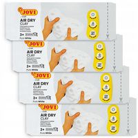 GLINA GLINKA SAMOUTWARDZALNA RZEŹBIARSKA DO MODELOWANIA 4 x 500g 2000g