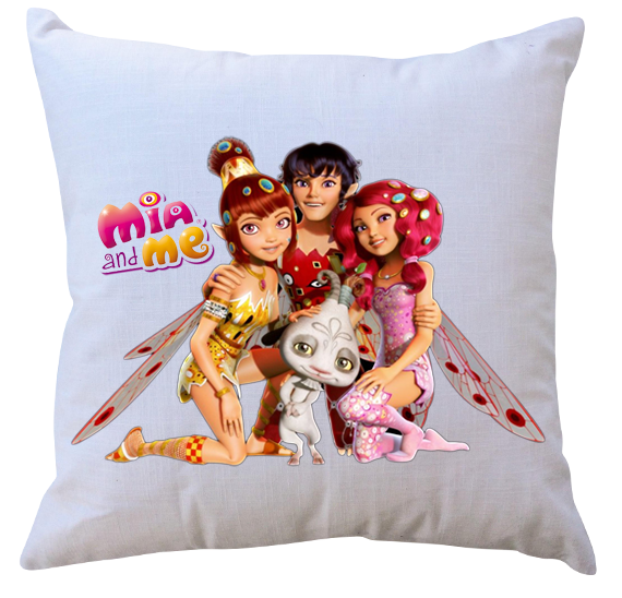 Poduszka z wkładem Mia i Ja zdjęcie 1