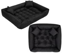 legowisko dla psa kojec ecco 100x75 cm wodoodporne czarne