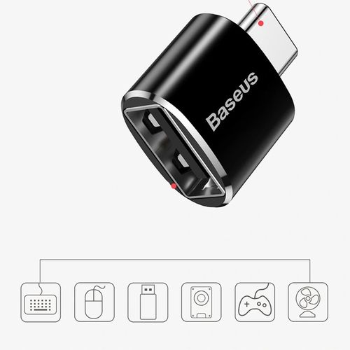 Baseus Adapter Przejściówka Usb-A Do Usb-C Otg na Arena.pl