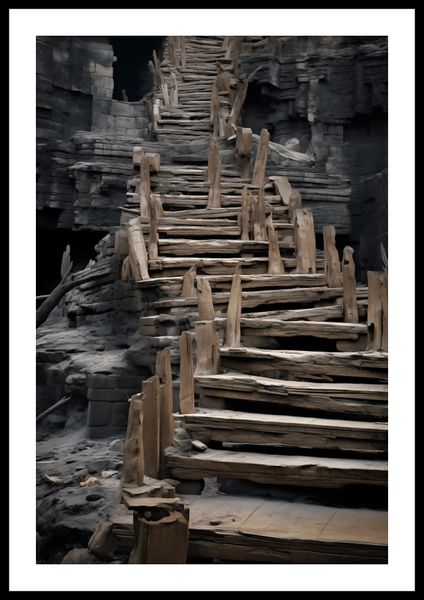 Plakat 40x60cm Schody do Nieznanego zdjęcie 3