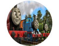 Opłatek na tort Tomek i Przyjaciele