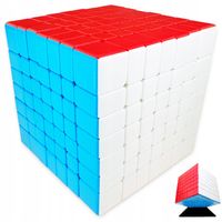 ORYGINALNA KOSTKA 7x7 WYREGULOWANA SZYBKA KOSTKA LOGICZNA 7x7x7 + PODSTAWKA
