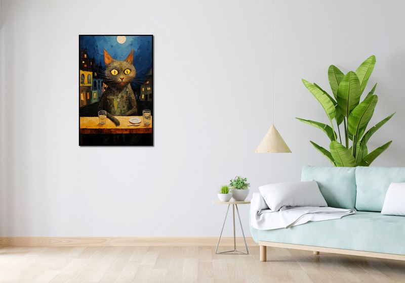 Plakat 61x91,5cm Nocny Obserwator zdjęcie 4