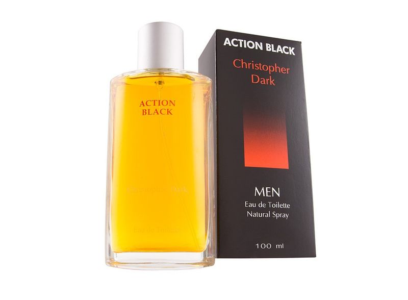 Christopher Dark Men Action Black Woda toaletowa  100ml zdjęcie 1