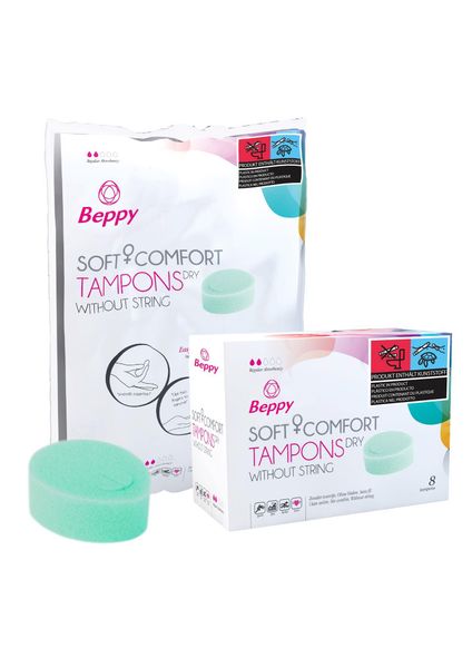 Tampony-Beppy Comfort Tampons Dry 8 Pcs zdjęcie 6