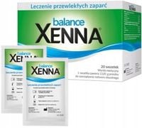 Xenna balance 20 saszetek ZAPARCIA ZDROWE JELITA