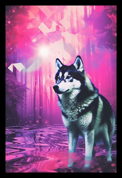 Plakat 20x30cm Wilczy Duch zdjęcie 2