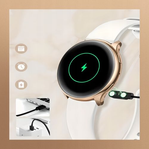 SMARTWATCH ZEGAREK DAMSKI MENU POLSKIE FUNKCJA DZWONIENIA SMART WATCH PULS na Arena.pl