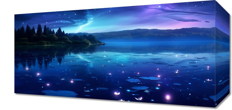 Obraz 40x20cm Szepty Świetlików zdjęcie 1