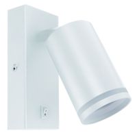 Nowoczesna lampa ścienna ZULA 03997 Ideus kinkiet do salonu biały