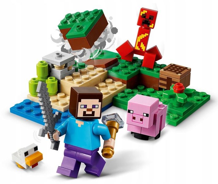 LEGO MINECRAFT 21177 Zasadzka Creepera zdjęcie 3