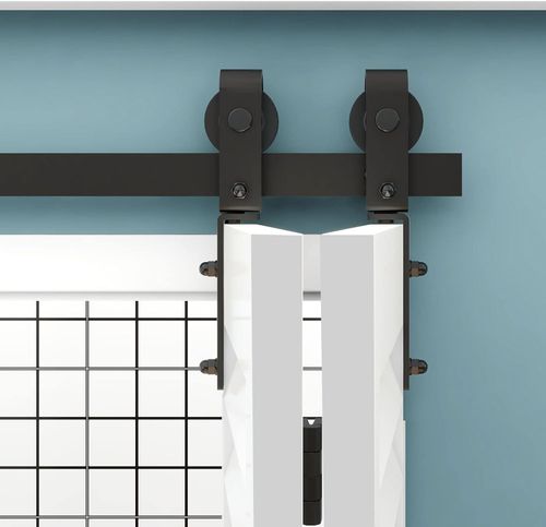 System do 2 drzwi przesuwnych TSMST F33SFS 100 cm zestaw montażowy drzwi na Arena.pl