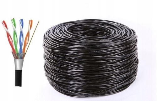 Kabel sieciowy SEVEN UTP cat.5 Solid Outodoor 4x2 305m na Arena.pl