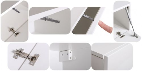 Witryna wisząca połysk PVC SWIX 2 AM + LED na Arena.pl