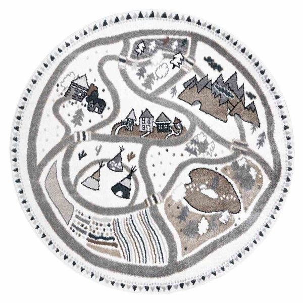 RUG/LU/BEO/LAND/CREAM/R100 zdjęcie 1