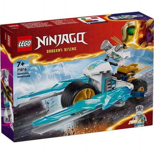LEGO NINJAGO 7+ LODOWY MOTOCYKL ZANE’A 71816 na Arena.pl