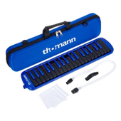 Melodyka harmonijka 37 klawiszowa Thomann 37 Pro 52 cm Pokrowiec Niebieska