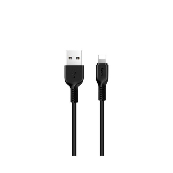 Kabel USB A do Lightning Hoco 2,4A 1 m X20 czarny zdjęcie 1