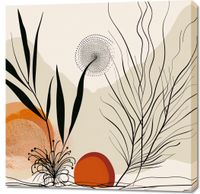 Obraz 90x90cm Echem przez Pustynie