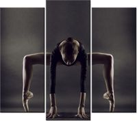 90 80CM OBRAZ T3 ELEM BALETNICA DRUK ŚCIENNY