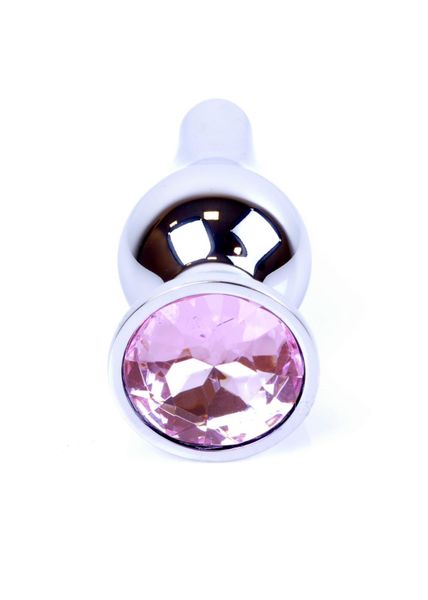 Plug-Jewellery Silver Butt Plug- Rose zdjęcie 1