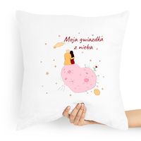 Poduszka Na Walentynki Moja Gwiazdka Z Nieba Z Nadrukiem Ze Zdjęciem