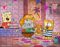 Puzzle tradycyjne Oli i Luna