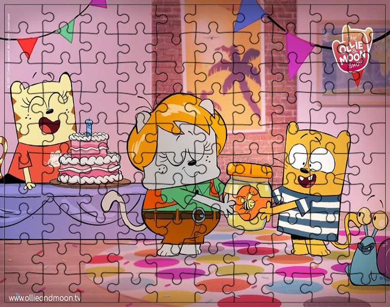 Puzzle tradycyjne Oli i Luna zdjęcie 1