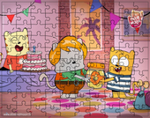 Puzzle tradycyjne Oli i Luna