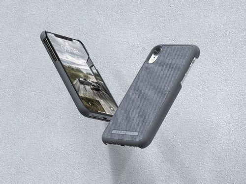 Nordic Elements Original Idun - Materiałowe etui iPhone XR (Mid Grey) na Arena.pl