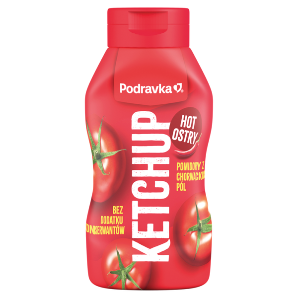 Podravka Ketchup ostry 310 g zdjęcie 1