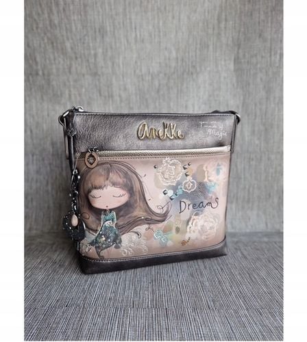 A152 Torebka Anekke listonoszka szeroki pas seria Real z dziewczynką na Arena.pl