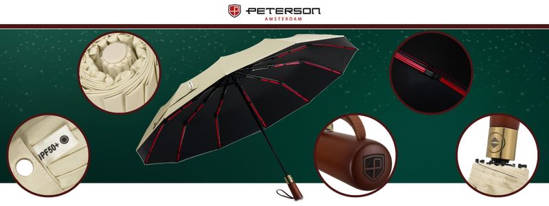 parasolka ptn umb-01t-6096 white zdjęcie 5
