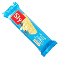 Wafelek z Kremem Waniliowym bez Dodatku Cukru Sly Nutritia 20g