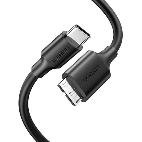 kabel przewod usb-c - micro usb-b superspeed 3.0 1m czarny na Arena.pl
