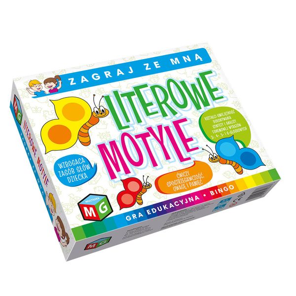 Literowe motyle- gra edukacyjna 00877 zdjęcie 3