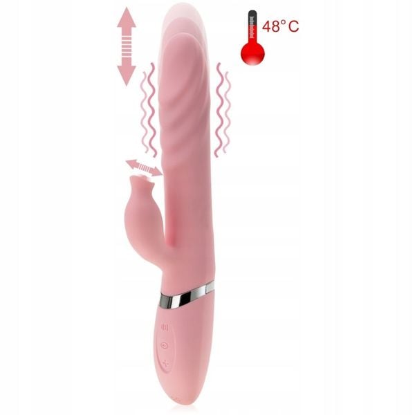 WIBRATOR POSUWISTY RUCH GÓRA-DÓŁ PODGRZEWANY DO 48stC 36 FUNKCJI zdjęcie 5