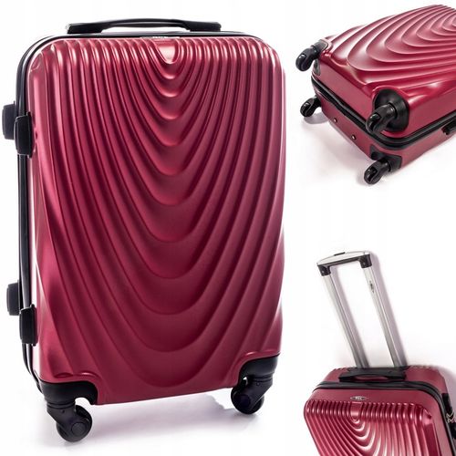 RGL MAŁA L WALIZKA KABINOWA NA KÓŁKACH PODRÓŻNA TORBA ABS na Arena.pl