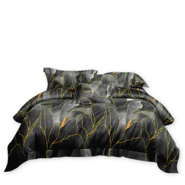 Pościel Marmur 160X200 Grisa 2349 zdjęcie 7