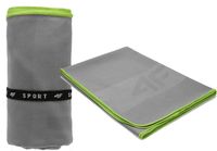 4F RĘCZNIK SPORTOWY SZYBKOSCHNĄCY SZARY 4FWSS24ATOWU038 80x130 cm
