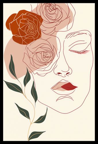 Plakat 30x45cm Beż i Twarz na Arena.pl