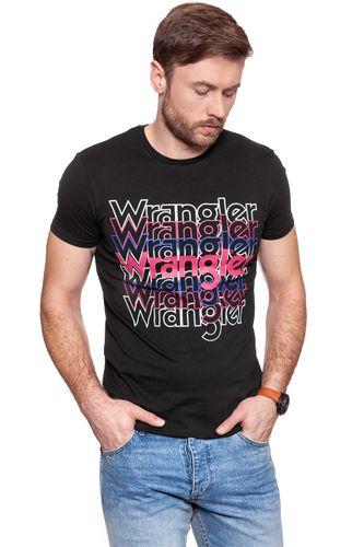 WRANGLER WRANGLER TEE JET SET W7B69FKOJ S na Arena.pl