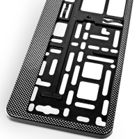 RAMKA RAMKI POD TABLICE REJESTRACYJNE CARBON DO TABLICY REJESTRACYJNEJ FOLIOWANA