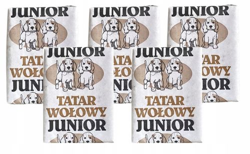 MIĘSO MROŻONE DLA PSA WOŁOWE ŚWIEŻY TATAR BARF 100% BEZ KOŚCI KARMA WOŁOWA na Arena.pl