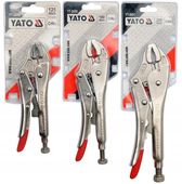 YATO 3 SZTUKI - SZCZYPCE MORSEA 125, 180, 250mm YT-2449 YT-2450 YT-2451