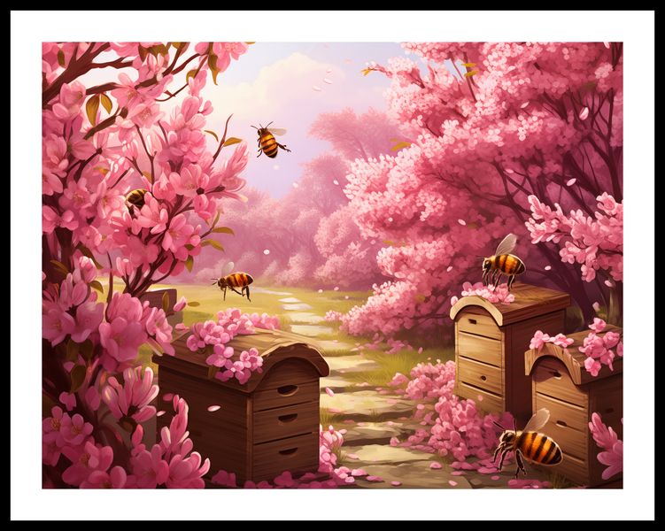 Plakat 65x50cm Życie w Ulach zdjęcie 3
